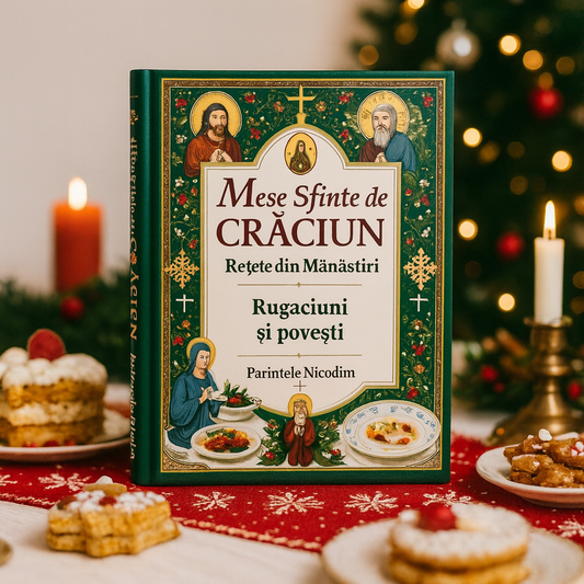 Mese Sfinte de Crăciun – Rețete din Mănăstiri, Rugăciuni și Povești  De Părintele Nicodim