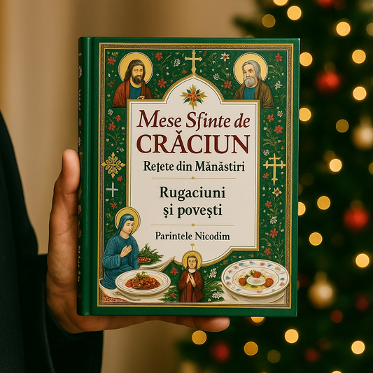 Mese Sfinte de Crăciun – Rețete din Mănăstiri, Rugăciuni și Povești  De Părintele Nicodim