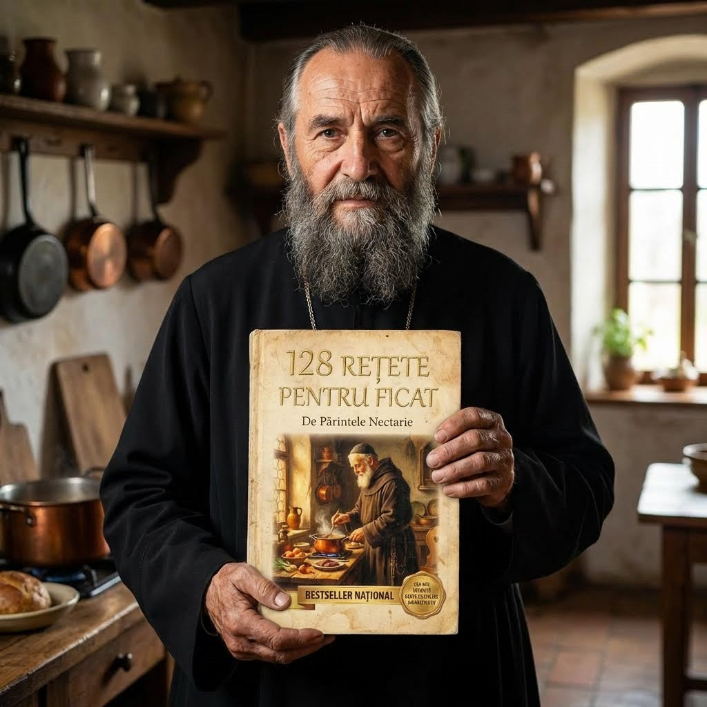 128 Rețete pentru Ficat” – de Părintele Nectarie