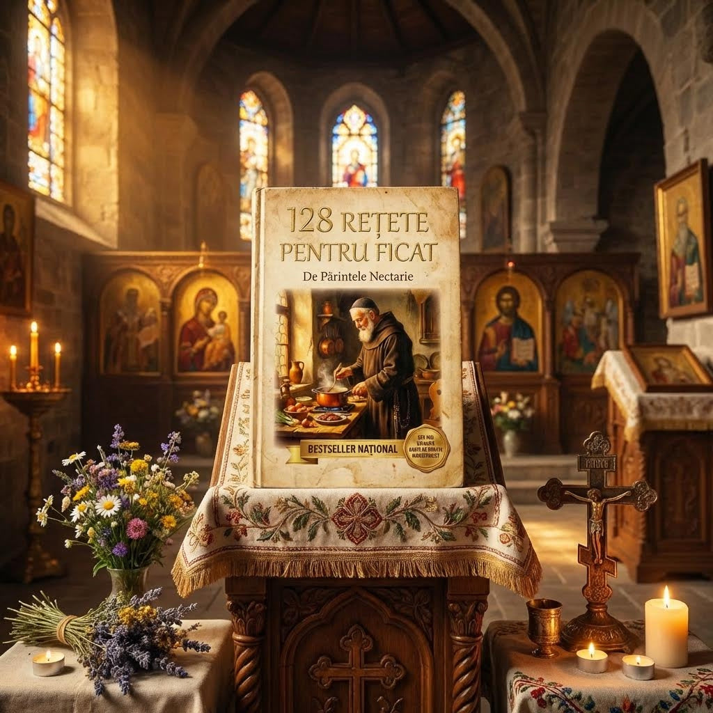 128 Rețete pentru Ficat” – de Părintele Nectarie