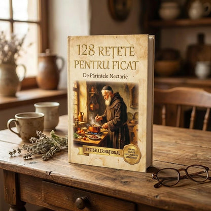 128 Rețete pentru Ficat” – de Părintele Nectarie